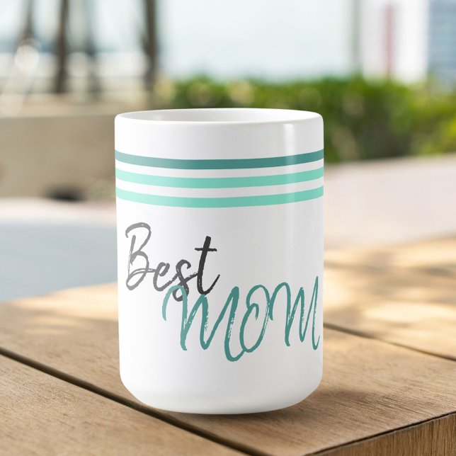 Modern Best Mom Mother`s Day Coffee Mug (Creator Uploaded)