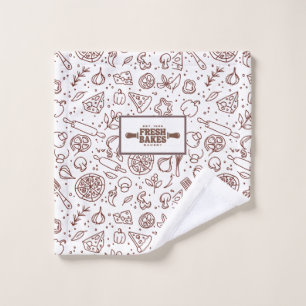 Modern Best Pizza In Town Professional Wash Cloth