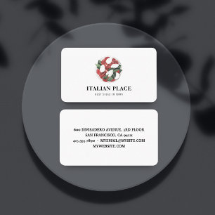 Modern Best Salad In Town Professional Business Card