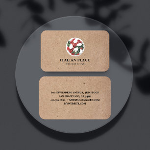 Modern Best Salad In Town Professional Business Card