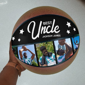 Modern Best Uncle 5 Photo Basketball