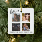 Modern | Besties | 4 Photo Christmas Tree