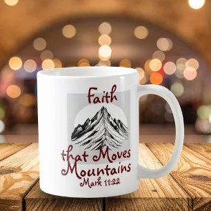  Modern Bible verse Church event Mark 11:22 Coffee Mug