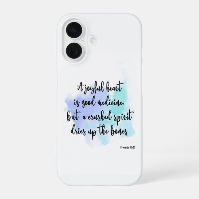 Modern Bible Verse  Iphone Case (Back)
