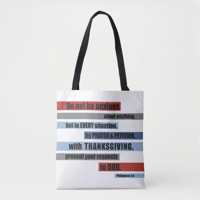 Modern Bible Verse Tote (Front)