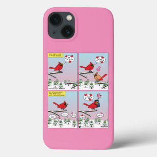 Modern Bird Mating Calls Comic iPhone 13 Case