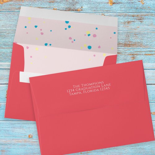 Modern Birthday Ice Cream Whimsical Sprinkles Envelope