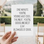 Modern Birthday Party Funny Mom Dad Best Friend Card<br><div class="desc">Modern Birthday Party Funny Mom Dad Best Friend Card</div>