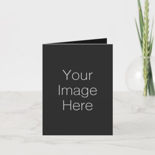 Modern Black and Gold 3 Photo Wedding Thank You Card