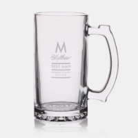 Modern Black and Gold Add Name & Monogram Best Man