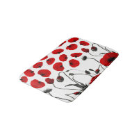 Red Poppies Bathroom Accessories Zazzle