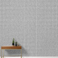 Modern Black and White Blocks Abstract Pattern Wallpaper | Zazzle
