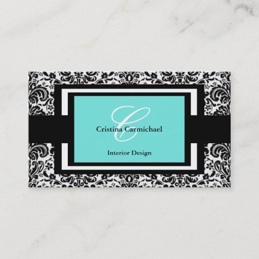 Customizable Modern Black and White Business Cards