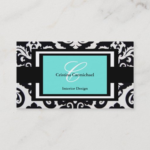 Customizable Modern Black and White Business Cards