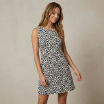 Modern Black and White Geometric Optical Illusion  Fabric