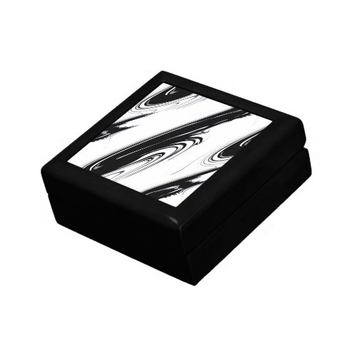 Modern Black and White Gift Box