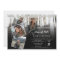 Modern black and white minimalist photo graduation