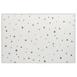 Modern Black and White or any Custom Color Fabric