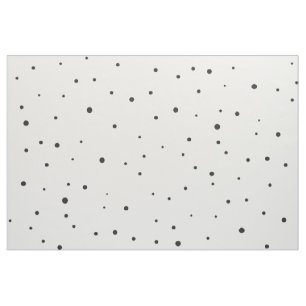 Modern Black and White or any Custom Color Fabric