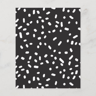 Modern black and white Scrapbook Paper