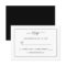 Modern Black And White Wedding