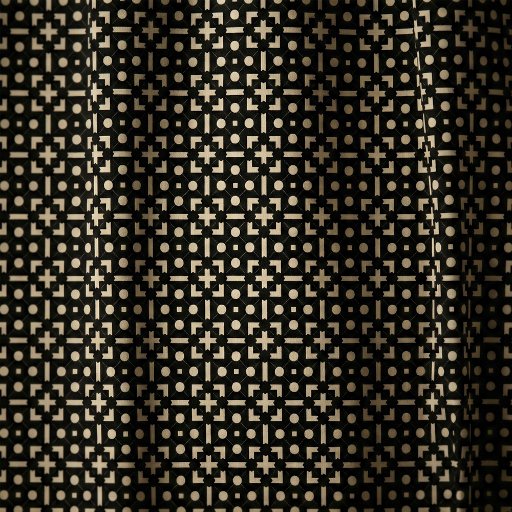 Modern Black Beige Geometric Tribal Mudcloth Print Fabric