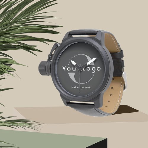 Modern Black Business logo Minimal brand Company Watch