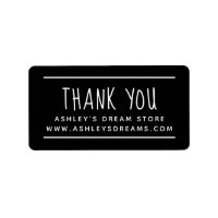 Modern Black Business Thank You