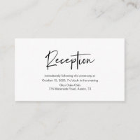 Modern black casual elegance, Wedding Reception