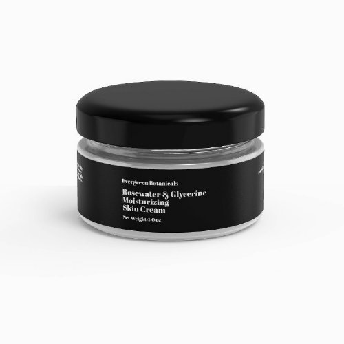 Modern black cosmetics jar label 1 x 725