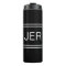 Modern Black Custom Monogram Stylish Initials 