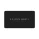 Modern black elegant minimalist professional chic