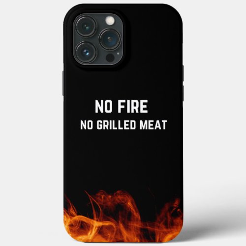 Modern black fire cases iphone 13 Pro max