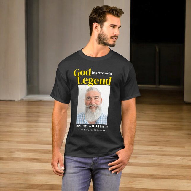 Modern black gold god received a legend funeral  T-Shirt (Creator Uploaded)
