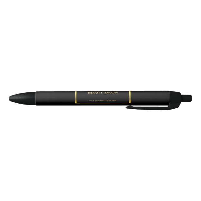 Modern black gold professional promotional pen (Bottom)