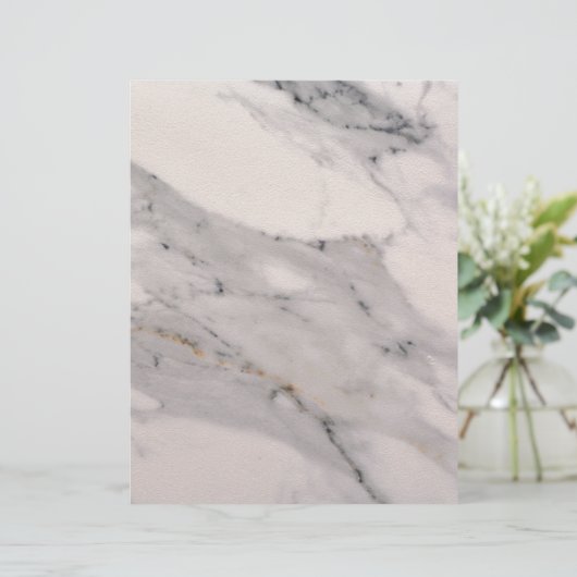 Modern black gray pink marble pattern  (Standing Front)