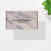 Modern black gray pink marble pattern  (Desk)