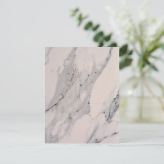 Modern black gray pink marble pattern (Standing Front)
