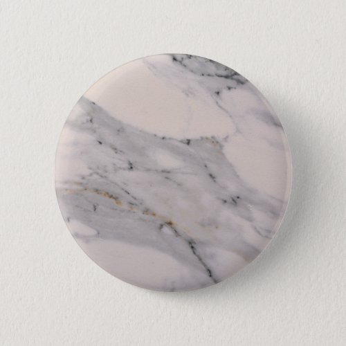 Modern black gray pink marble pattern  button