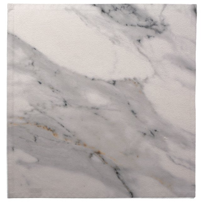 Modern black gray pink marble pattern  cloth napkin (Front)