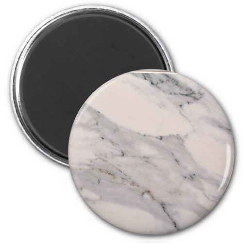 Modern black gray pink marble pattern  magnet