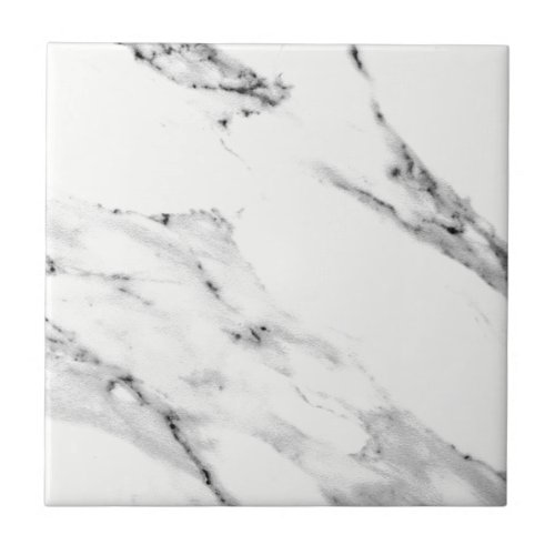 Modern black gray white marble pattern  tile