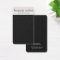 Modern Black Jewelry Designer Earring Display Card