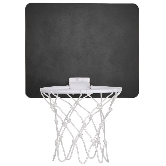 Modern Black mini basketball hoop (Front)