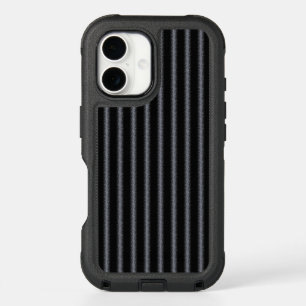  Modern Black & Silver Glitter  iPhone 16 Case