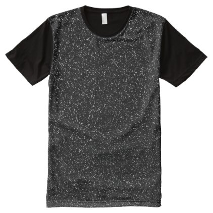 Modern Black Stone style -Space- All-Over-Print T-Shirt