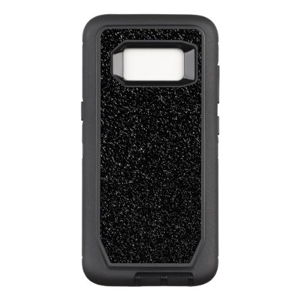 Modern Black Stone style -Space- OtterBox Defender Samsung Galaxy S8 Case