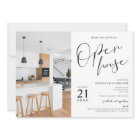 Modern Black & White Business Open House Photo