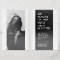 Modern Black & White Business Trifold Brochure 
