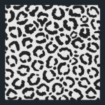 Modern Black White Leopard Animal Print Pattern<br><div class="desc">This modern and stylish animal print pattern is perfect for the trendy and stylish fashionista. It features a hand-drawn black and white leopard cheetah print. It's elegant, chic, simple, and fashionable. ***IMPORTANT DESIGN NOTE: For any custom design request such as matching product requests, color changes, placement changes, or any other...</div>